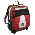 Chiemsee Schulrucksack Set STREET Red Brown