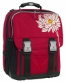 TAKE IT EASY Schulrucksack Set WHITE FLOWER 4 tlg