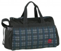 TAKE IT EASY Sporttasche BLUE PLAID