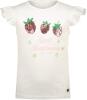 Le Chic Mädchen T-Shirt Kurzarm Erdbeere weiß