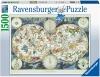 Ravensburger Puzzle 1500 Teile Weltkarte mit fantastischen Tierwesen
