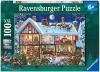 Ravensburger Puzzle XXL 100 Teile Weihnachten zu Hause