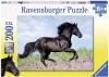 Ravensburger Puzzle XXL 200 Teile Pferde Schwarzer Hengst