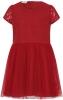minymo Mädchen-Kleid festlich rot