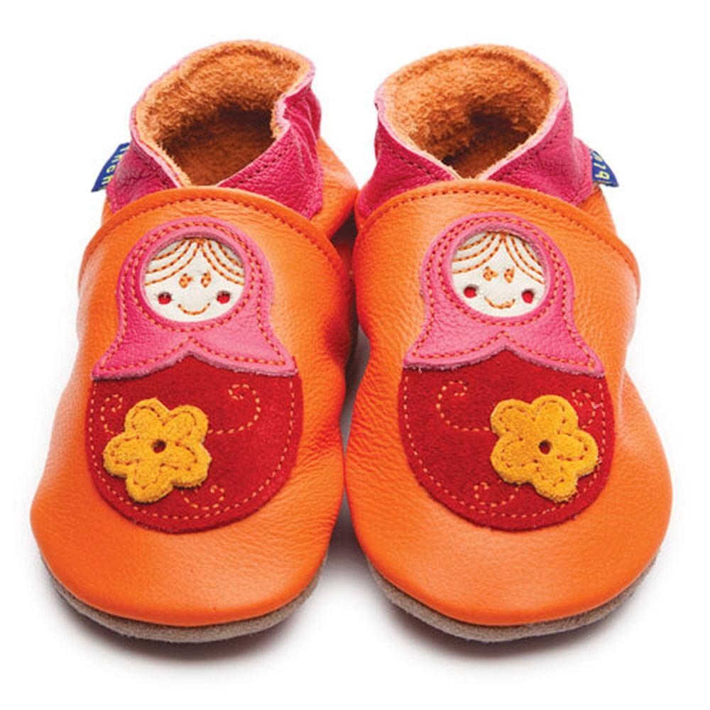 Baby Schuhe aus Leder Krabbelschuhe Babuschka