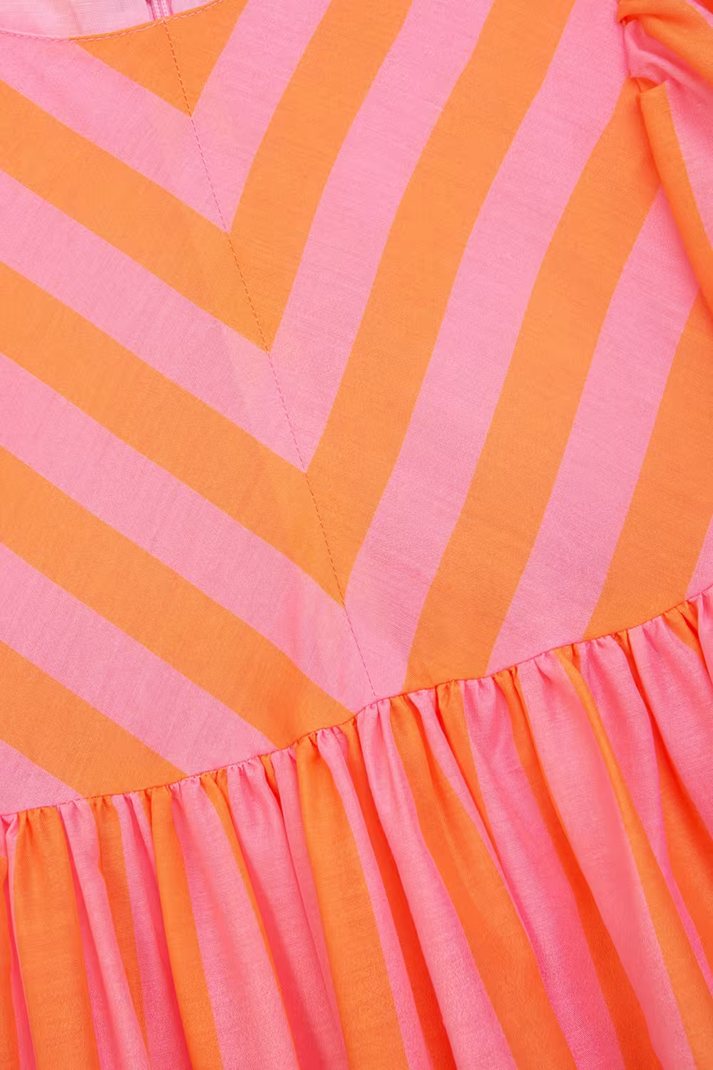DANAMADE M&auml;dchen Kleid Sommerkleid Lilou orange pink