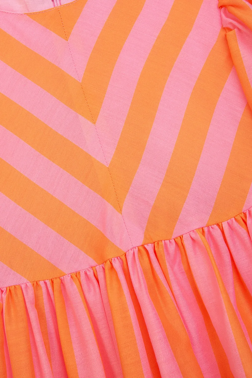 DANAMADE M&auml;dchen Kleid Sommerkleid Lilou orange pink