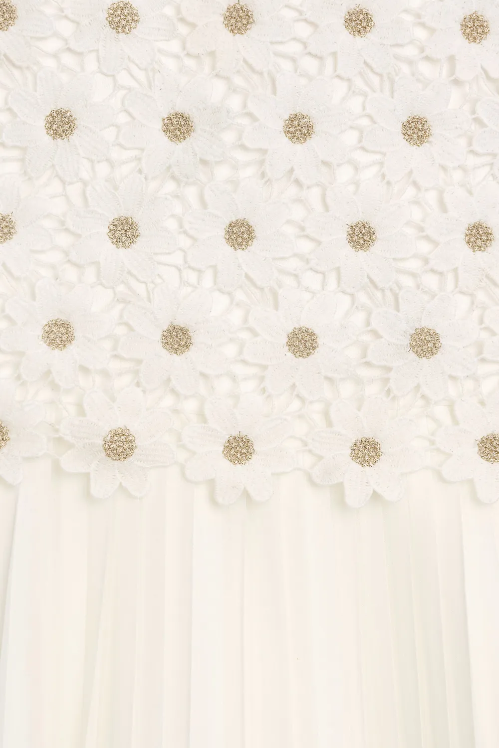 DANAMADE festliches Kinderkleid Kommunion Blumenkind Blüten ecru