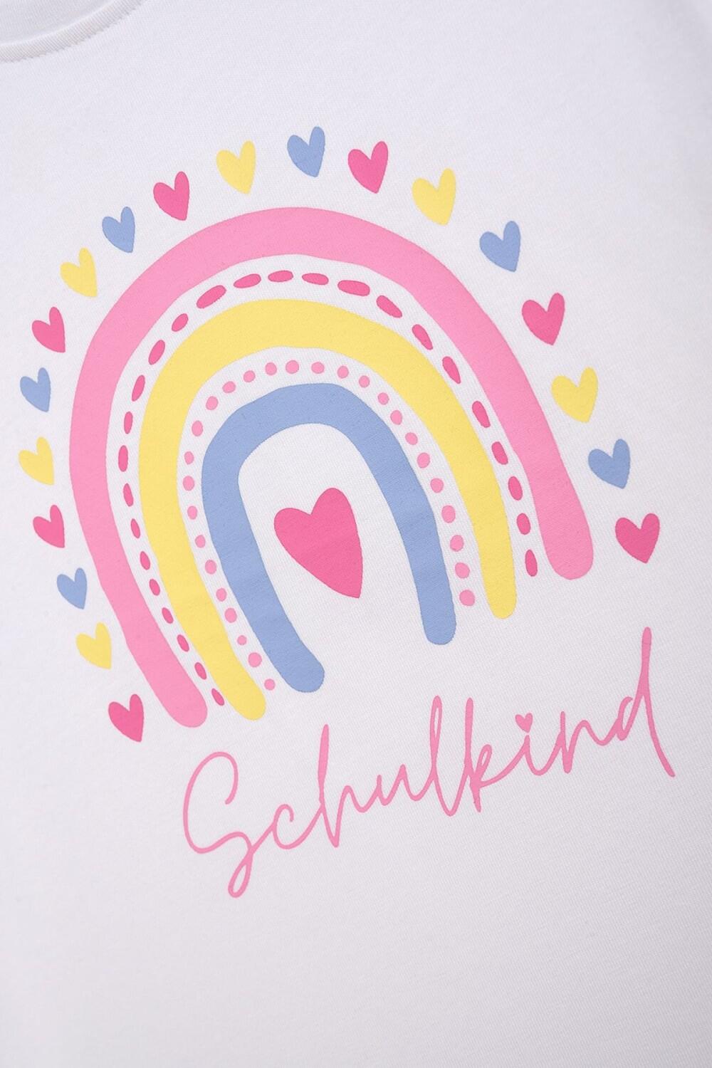 Danamade Kinder M&auml;dchen Shirt Schulkind