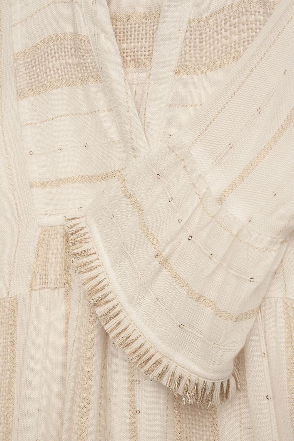 Danamade Teens M&auml;dchen Kleid Sommerkleid Thea beige