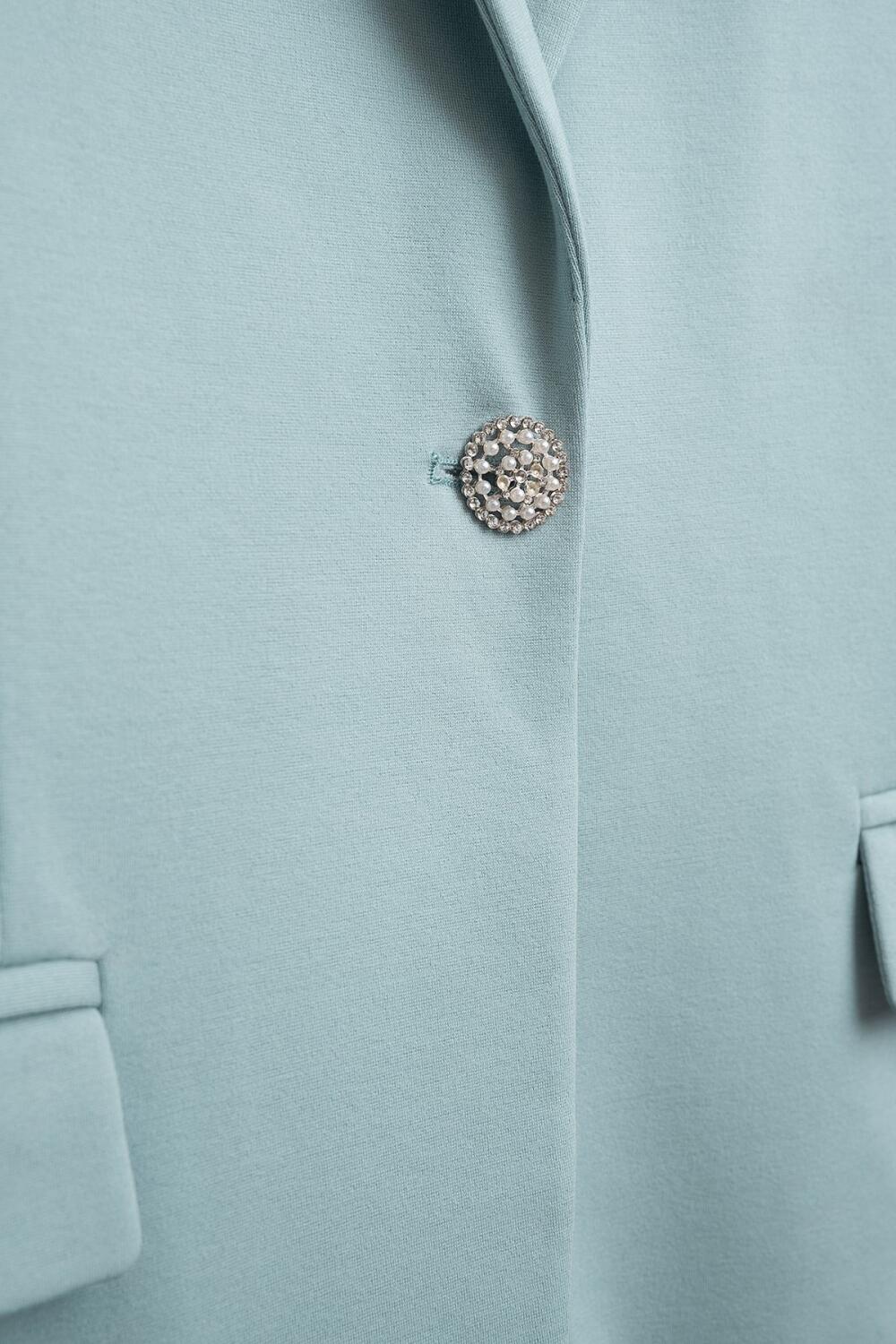 Danamade Teens Mädchen festlicher Blazer smoke blue