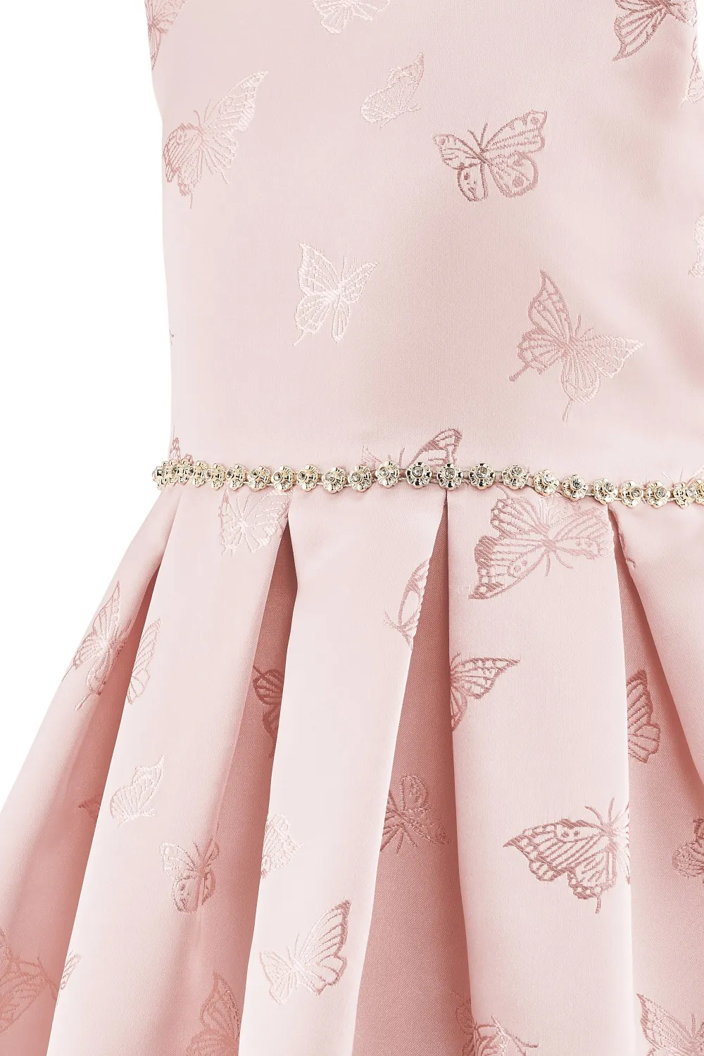 Happy Girls Kinder Mädchen Kleid festlich Schmetterlinge rosa