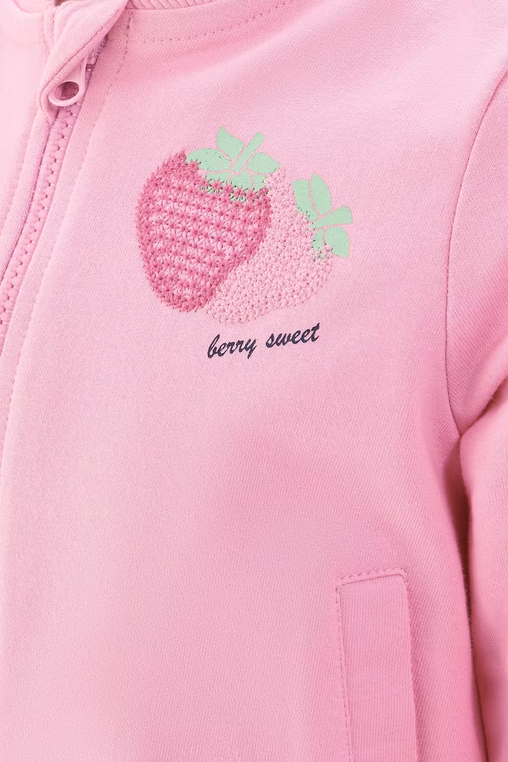 Happy Girls Kinder M&auml;dchen Sweatjacke rosa