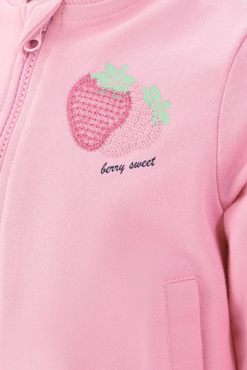 Happy Girls Kinder M&auml;dchen Sweatjacke rosa