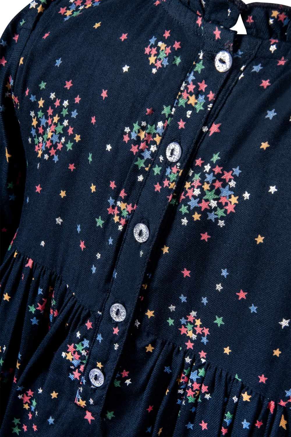 Happy Girls Mädchen Kleid Kinderkleid Hänger blau