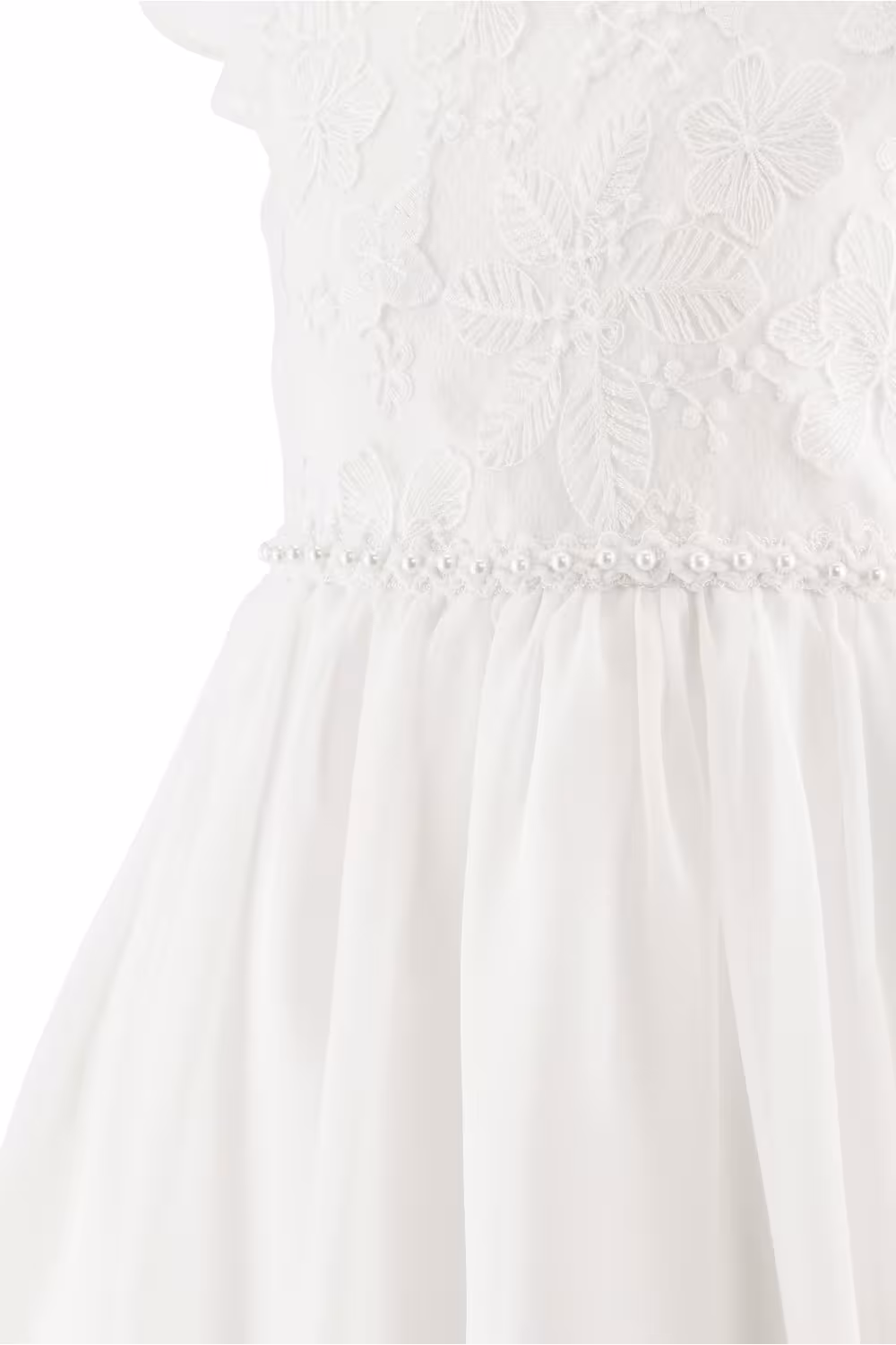 Happy Girls M&auml;dchen Kleid festlich Kommunionkleid Alba ecru