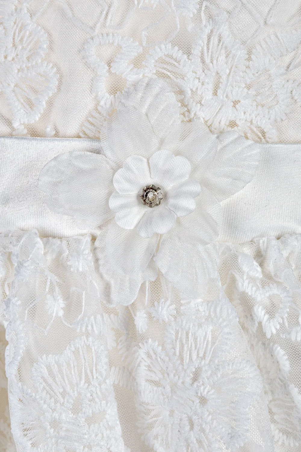 Happy Girls festliches Kinderkleid Babykleid Taufkleid Merle ecru