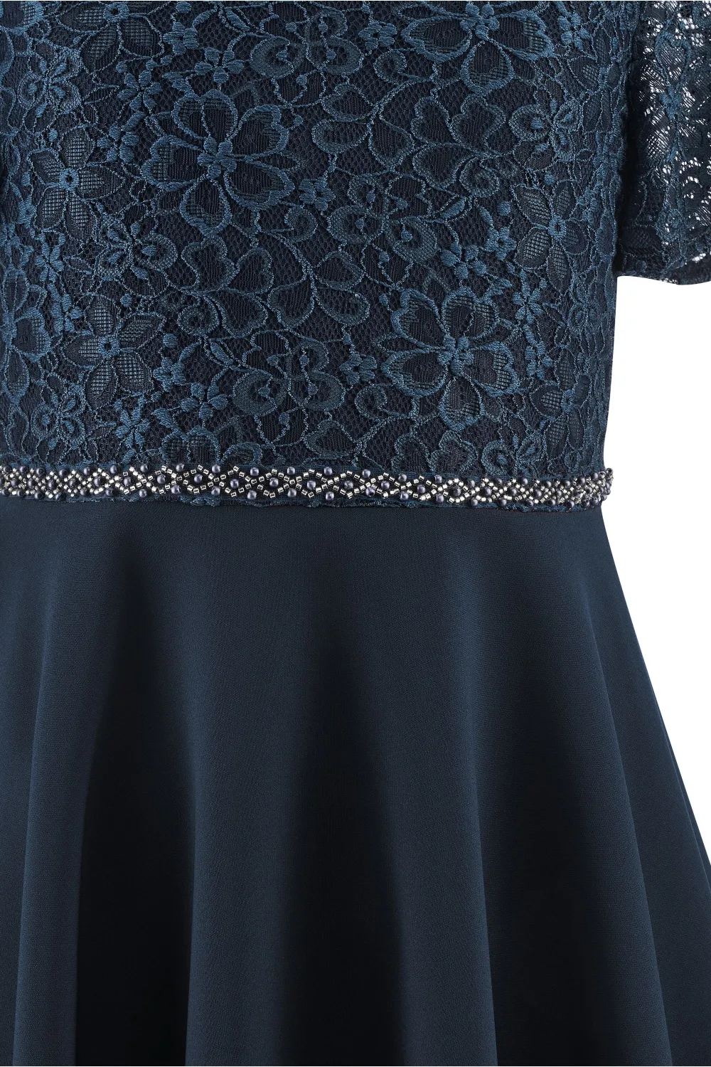 Happy Girls festliches Teens Kleid Konfirmation Romy blau