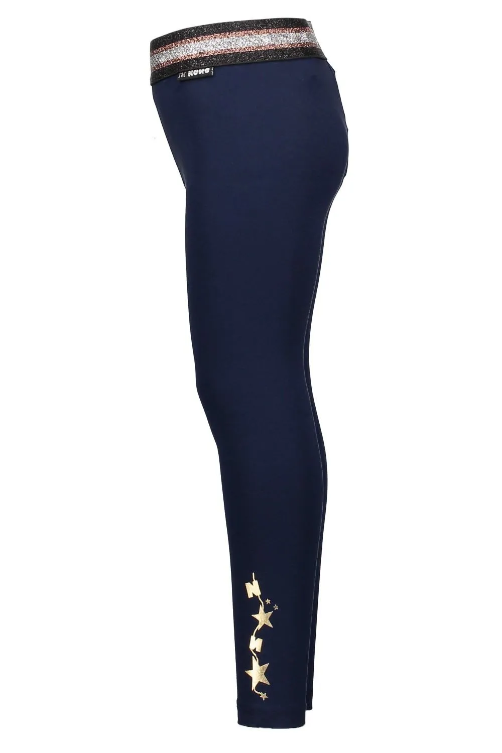 NONO Kinder Mädchen Leggings blau