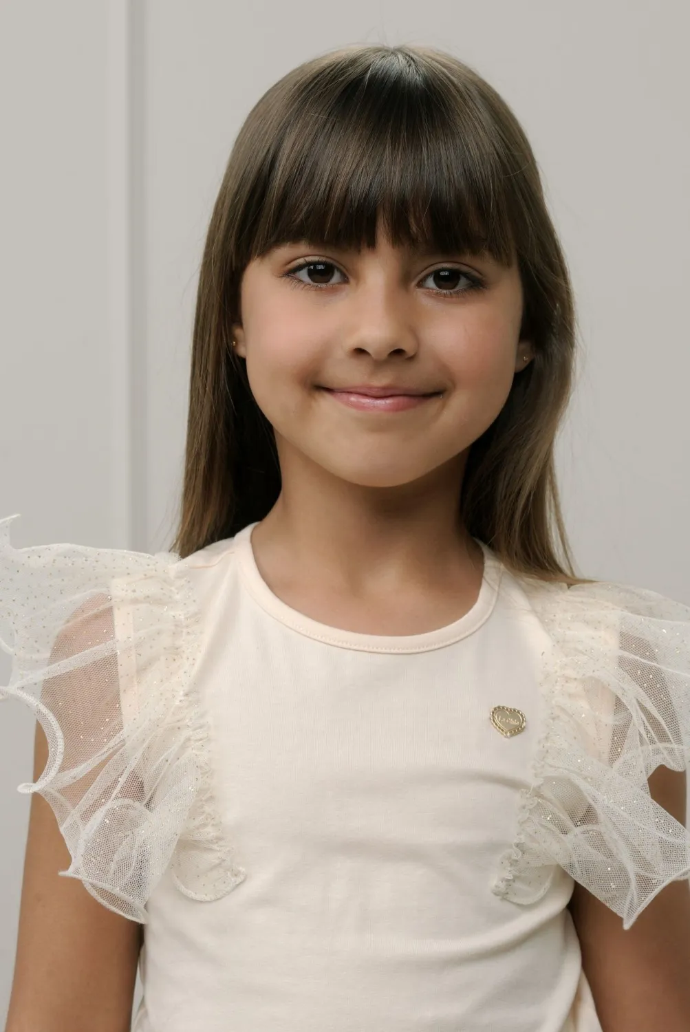 Le Chic Mädchen T-Shirt Noblesse ecru