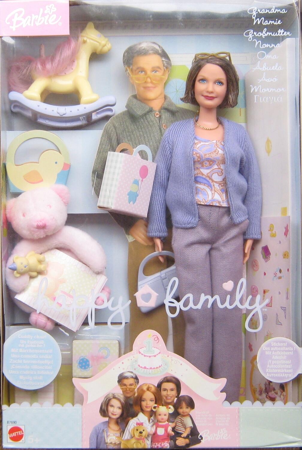 Barbie Happy Family 2003 Gro&szlig;mutter Oma