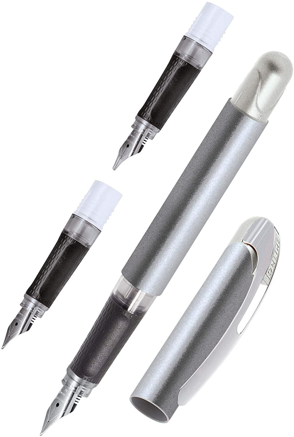 Online College II Lettering Schreib Set metallic stone