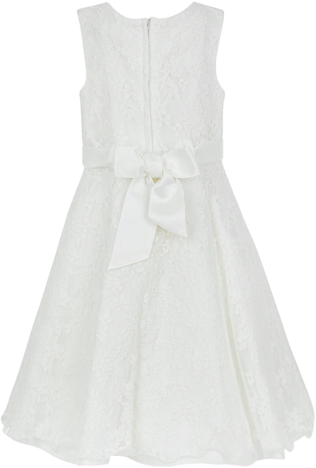 Happy Girls festliches Kinderkleid Kommunionkleid Spitze ecru