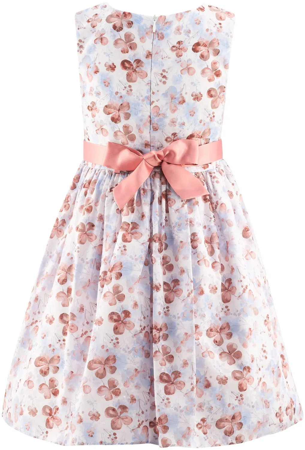 Happy Girls Kinder Mädchen Kleid festlich Schmetterlinge coral