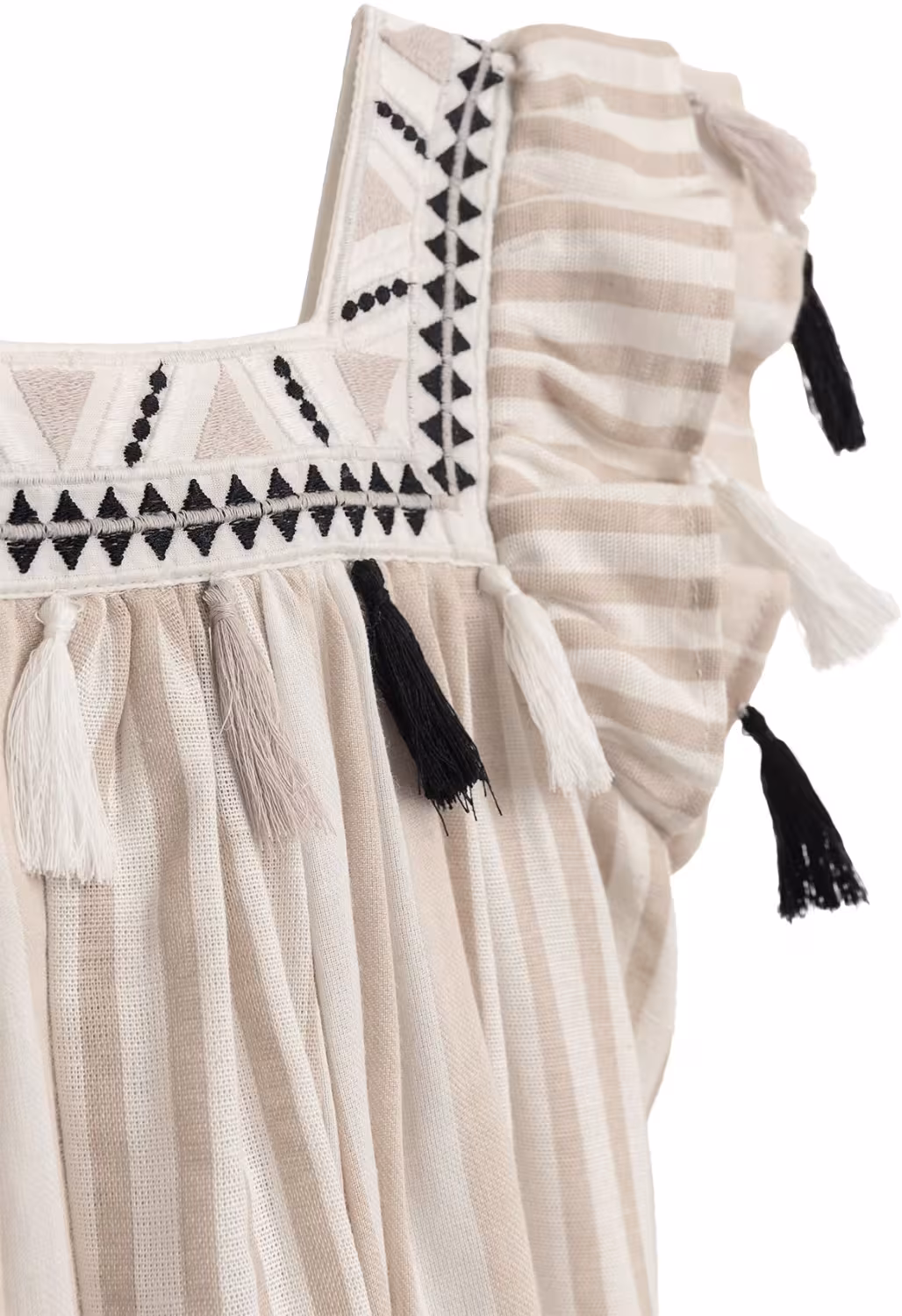 Danamade Teens M&auml;dchen Kleid Sommerkleid Qamar beige