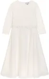 DANAMADE Kommunionkleid festliches Kinderkleid Asya ecru
