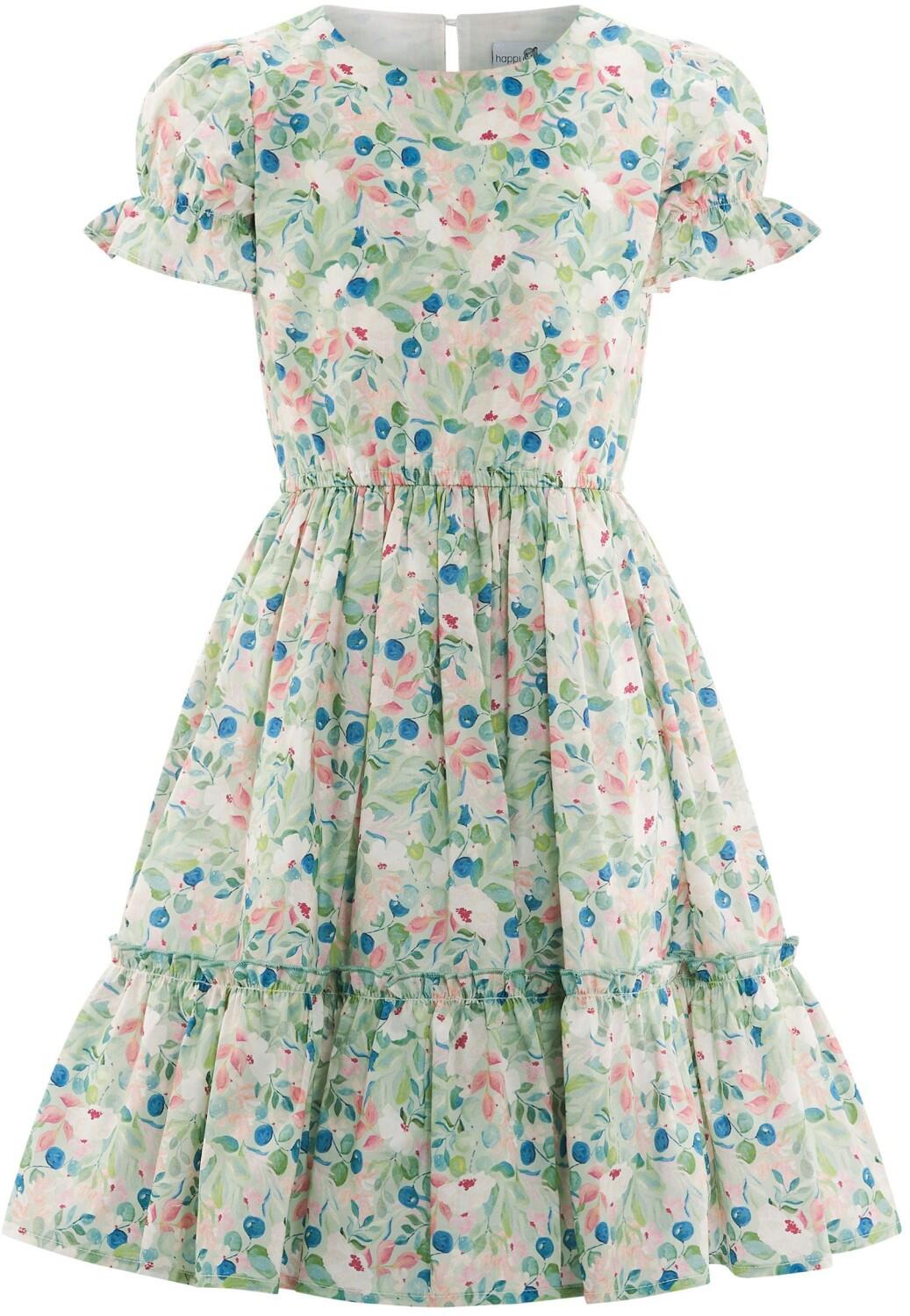 Happy Girls Teens M&auml;dchen Kleid Sommerkleid Thekla gr&uuml;n