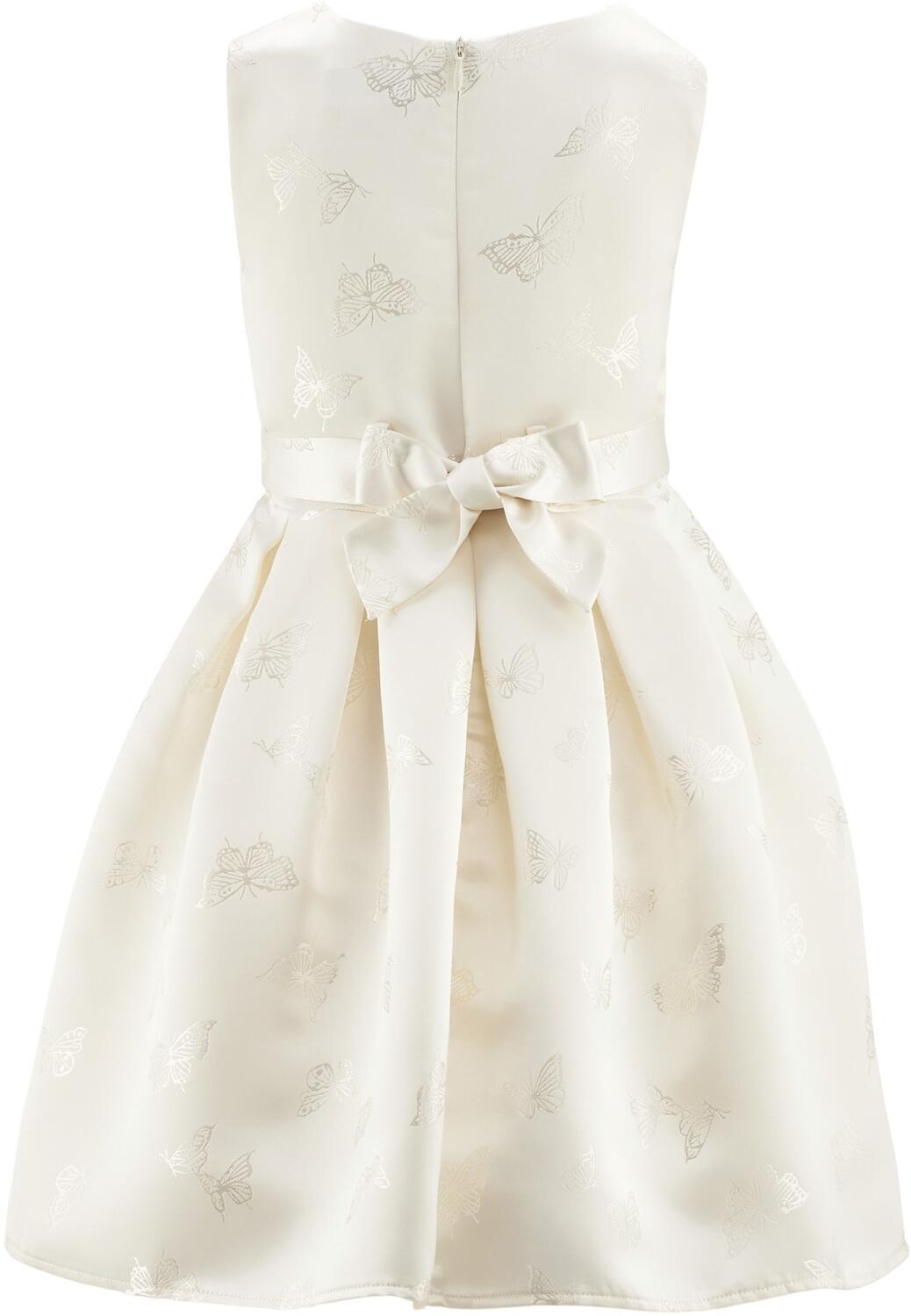 Happy Girls Kommunion Mädchen Kleid festlich Schmetterlinge ecru
