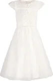 Happy Girls festliches Kinderkleid Kommunionkleid Mara ecru