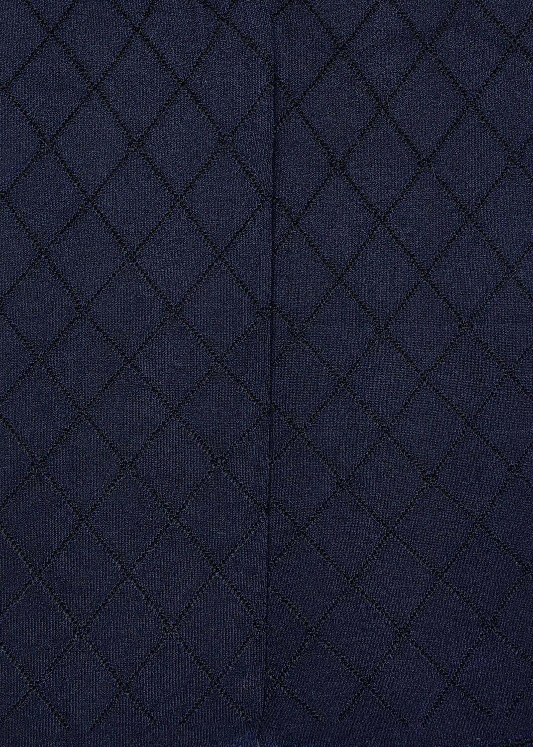 abel & lula Kinder Mädchen Strumpfhose Rauten blau