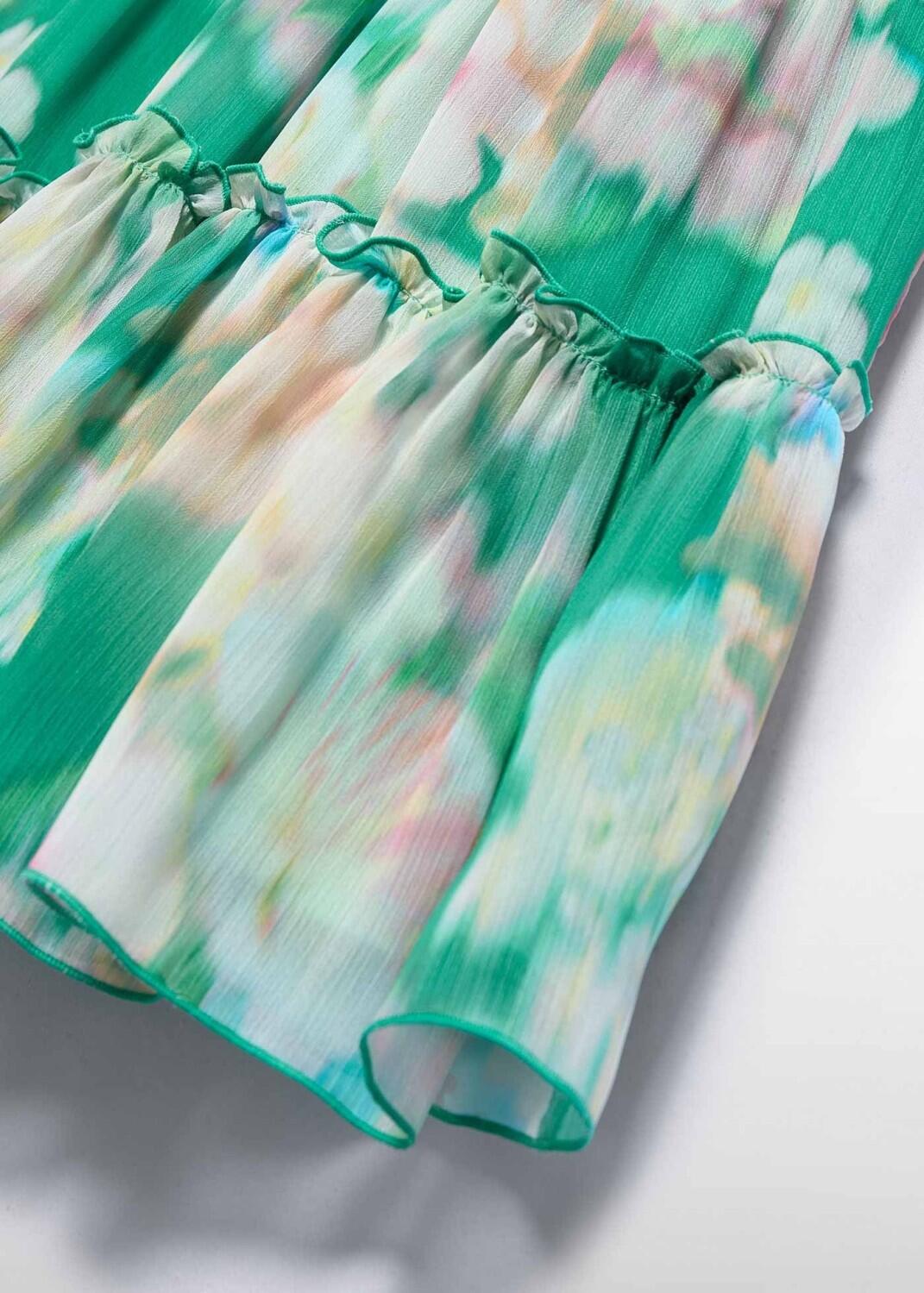 abel & lula M&auml;dchen Kleid festlich Chiffon Bambula