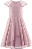 Happy Girls Mädchen Kleid festlich Amanda rosa