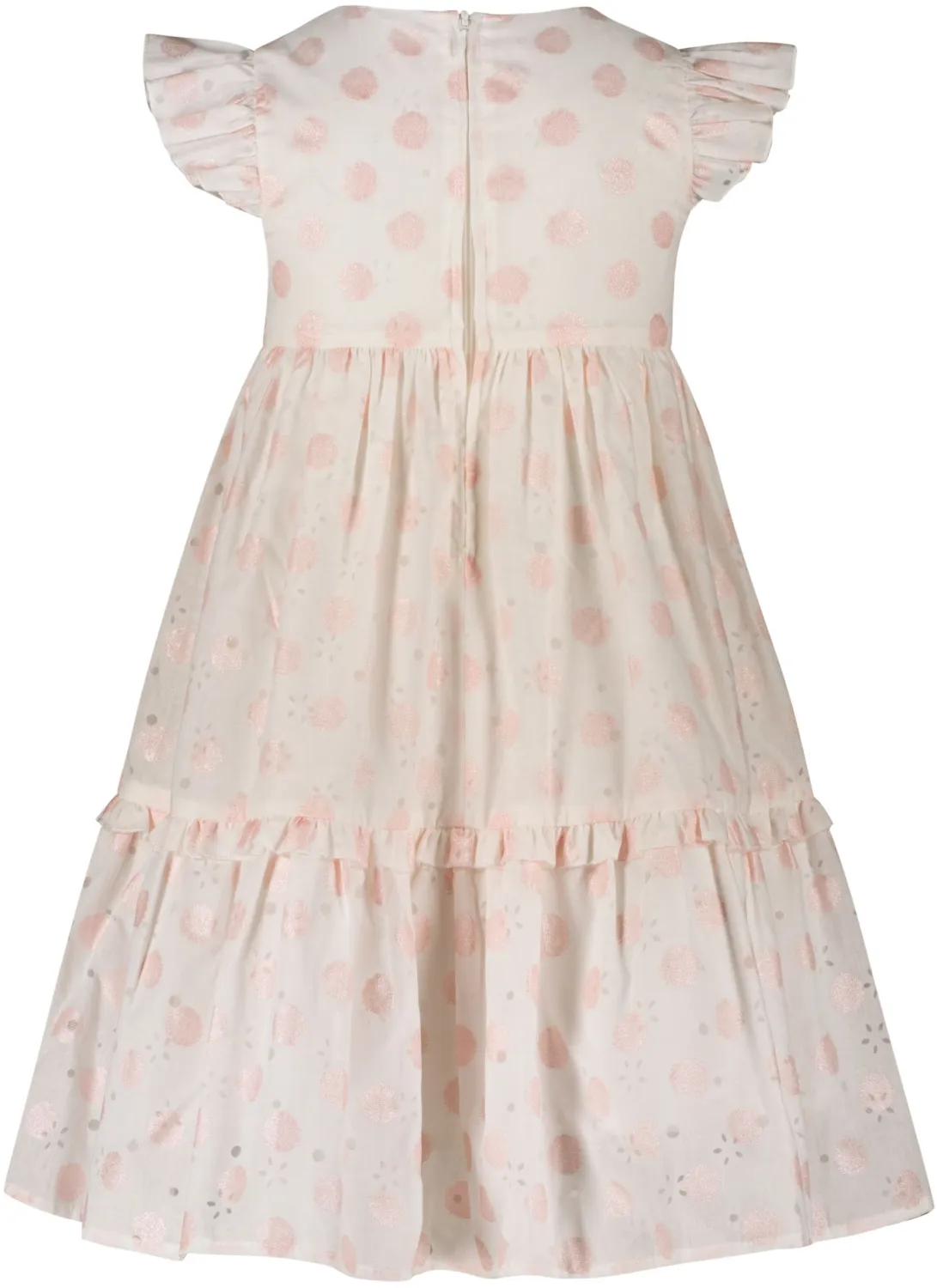 Topo Kinderkleid Mädchen Kleid festlich mit Glitzerpunkten