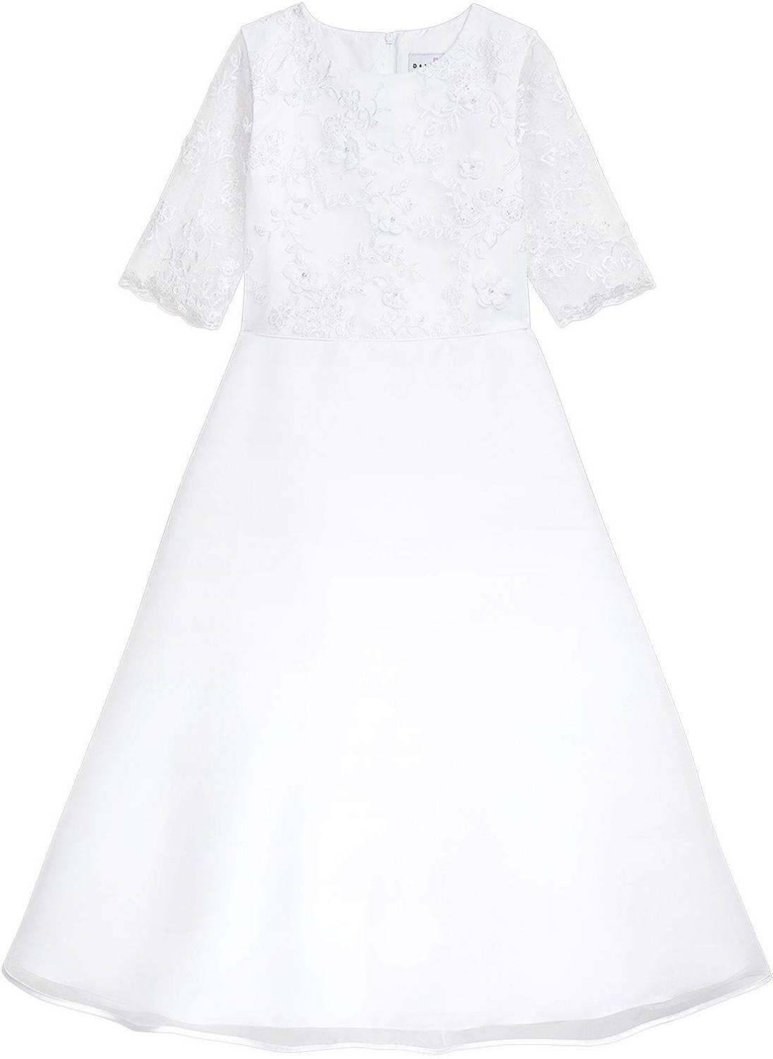 Danamade klassisches Kommunionkleid Luzie wei&szlig;