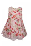 Pezzo Doro Kinder Kleid Vintage-Roses