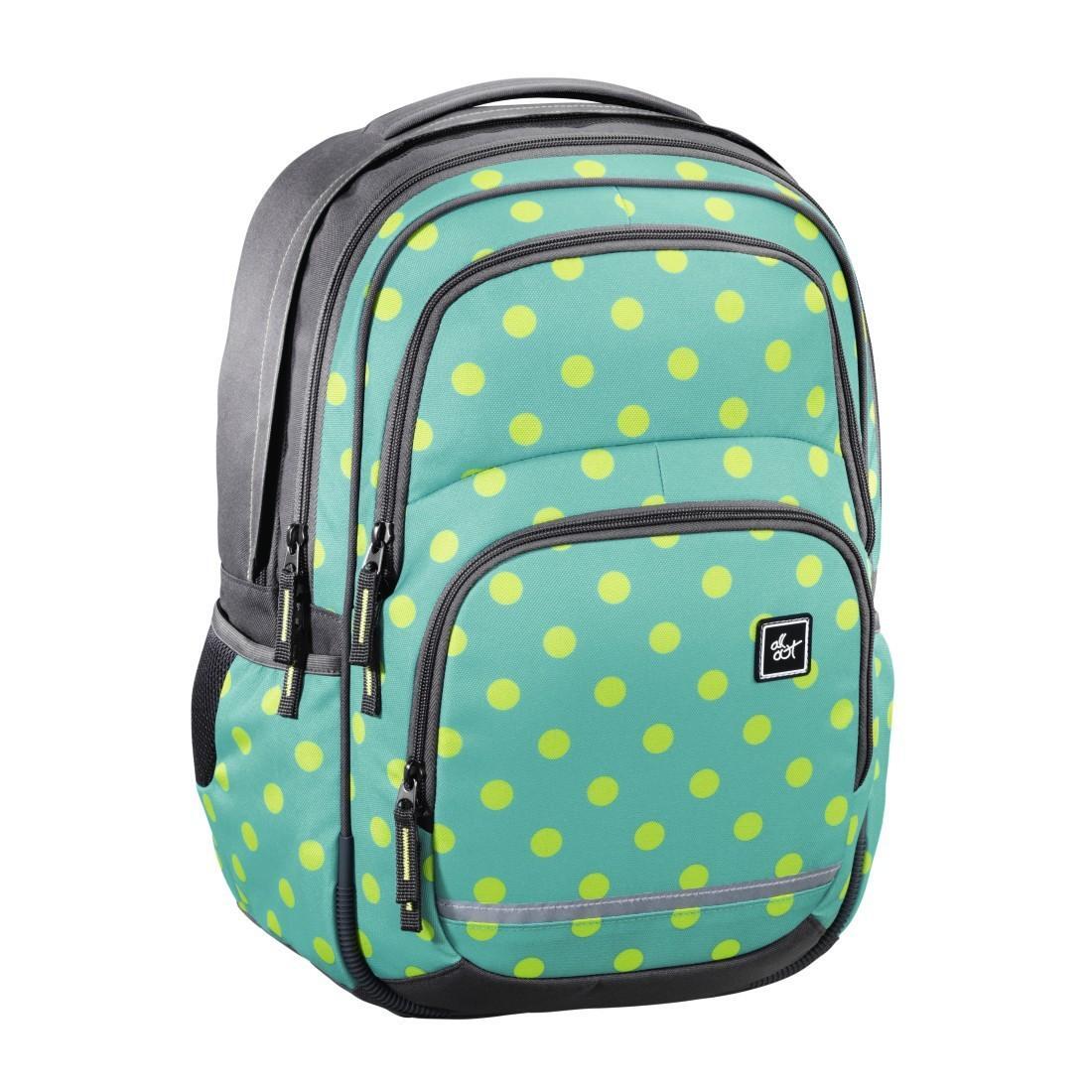 All Out Rucksack Blaby Mint Dots