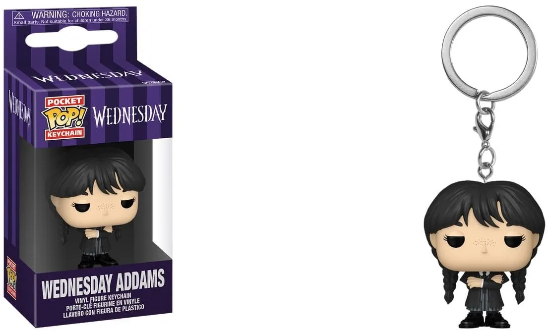 Funko Pop Schlüsselanhänger Wednesday Addams