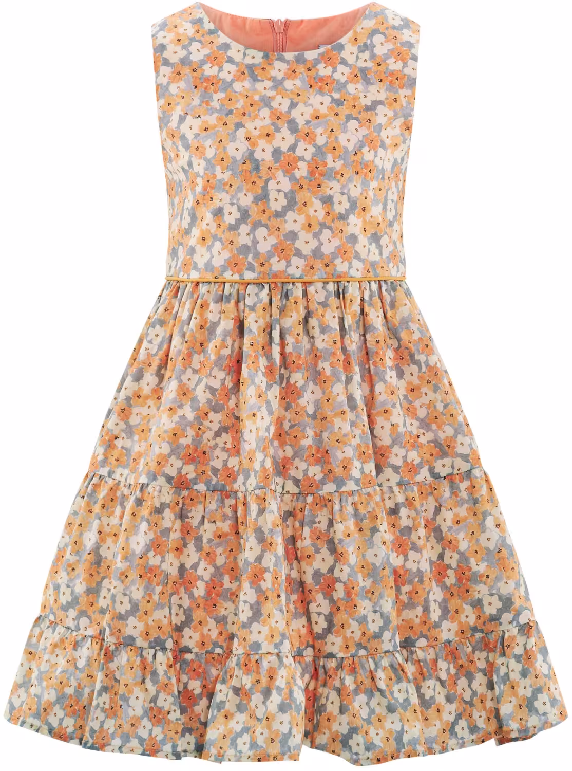 Happy Girls Teens M&auml;dchen Kleid Sommerkleid Josie aprikot