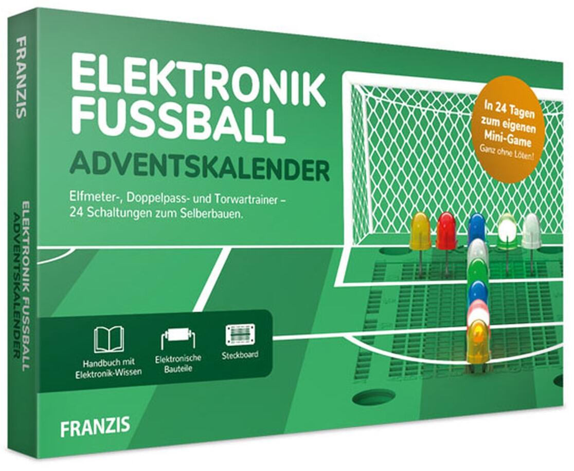 Franzis Adventskalender Elektronik Fussball