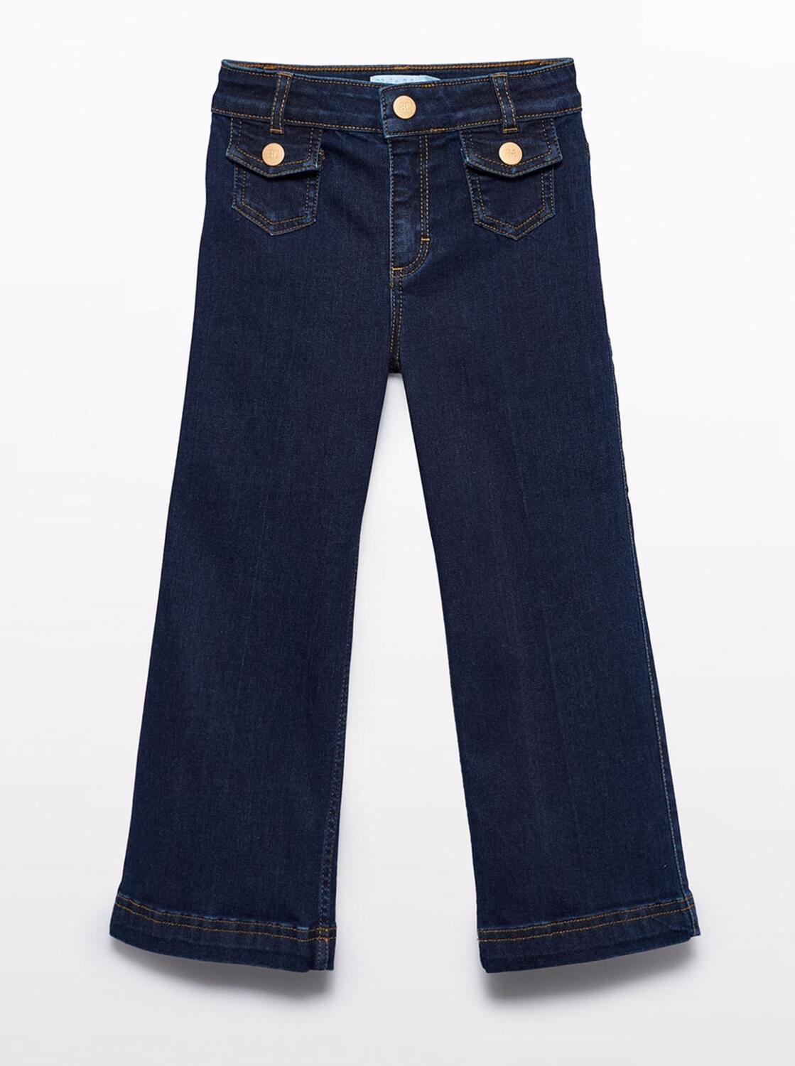 abel & lula M&auml;dchen Kinder Palazzo-Jeans blau