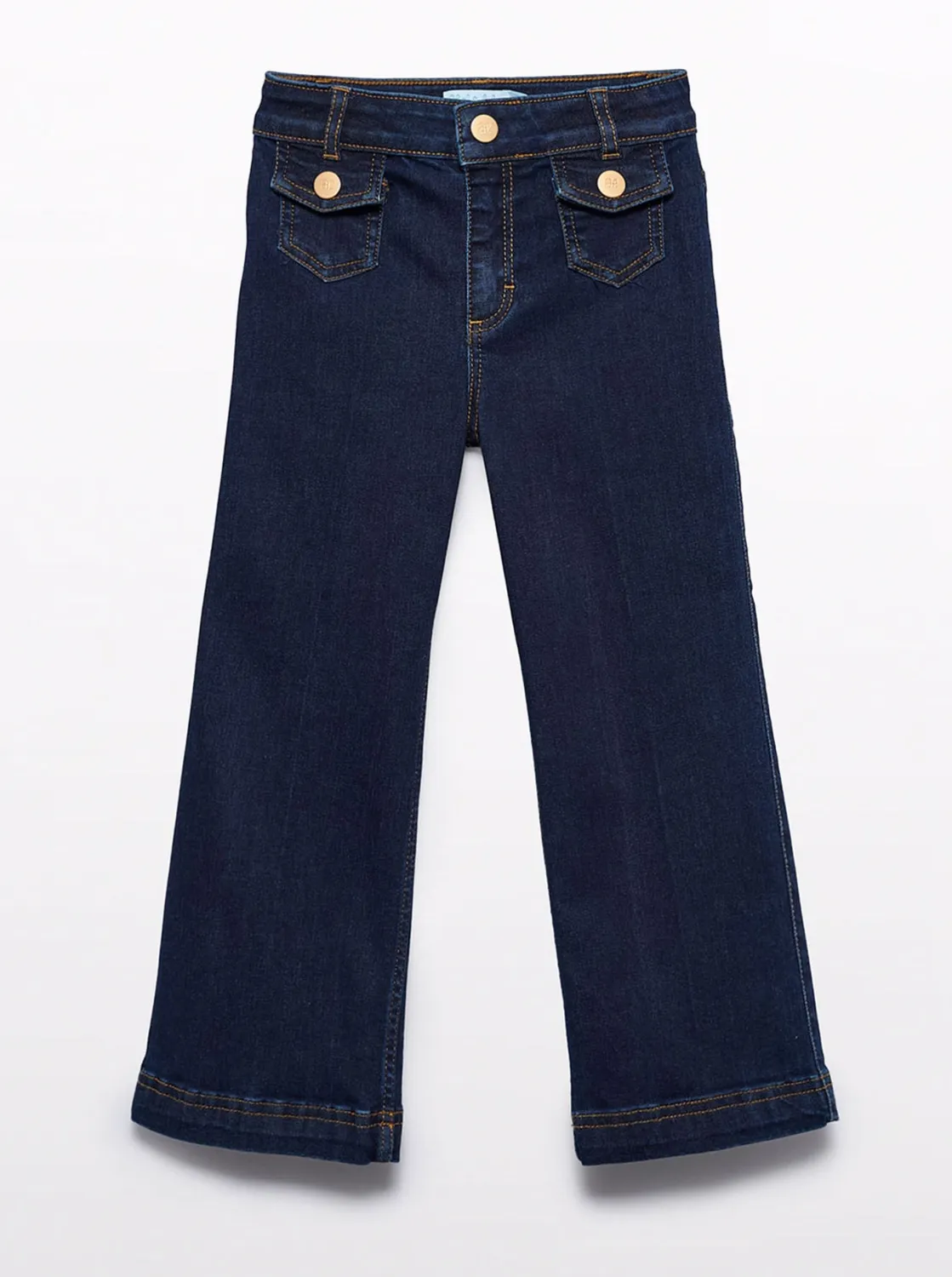 abel & lula M&auml;dchen Kinder Palazzo-Jeans blau
