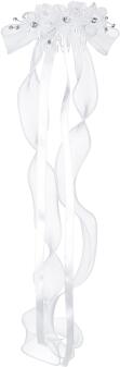 DANAMADE Kommunion Haargesteck Elonie weiß
