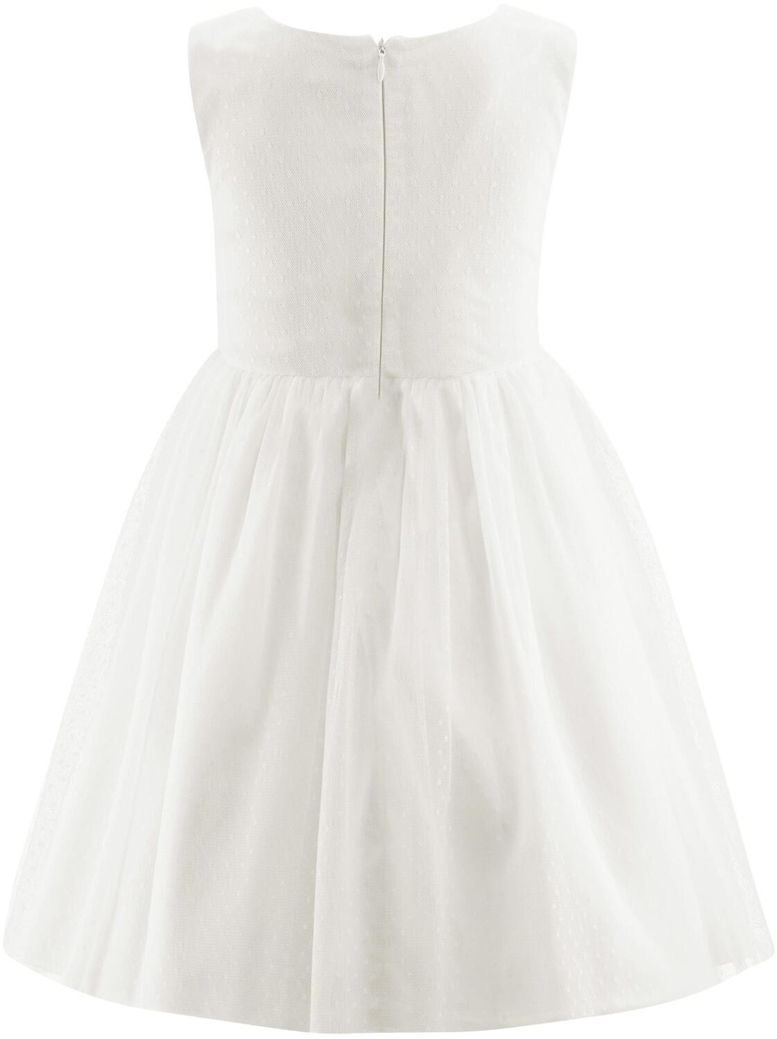 Happy Girls festliches M&auml;dchen Kleid Kommunion Suri ecru