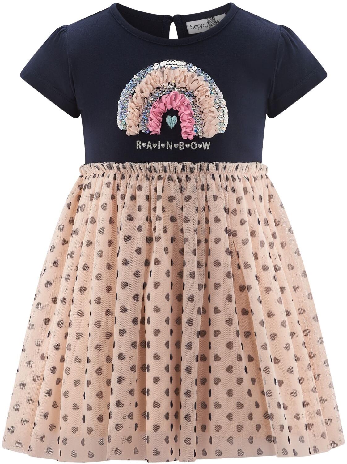 Happy Girls Sommer M&auml;dchen Kleid Babykleid Regenbogen