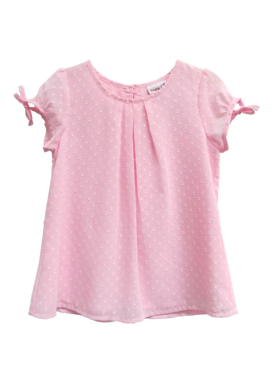 Kinder Bluse Tunika rosa