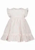 Topo Babykleid Baby Kleid festlich mit Glitzerpunkten